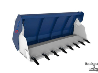 Laadbak / Grondbak Qmac 4 IN 1 BAK 1.40M COMPACT