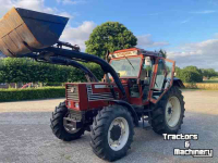 Tractor / Trekker Fiat 115-90 met voorlader