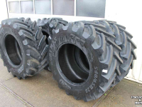 Wielen, Banden, Velgen & Afstandsringen BKT 540/65R28 Agrimax RT657 trekkerbanden tractorbanden voorbanden