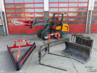 Shovel / Wiellader / Kniklader  Giant - Weidemann koppelbord verloop