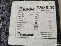 Aggregaat / Generator Eurom Generator Tad 30