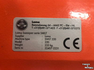 Veegmachine  Loma SWLT220