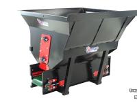 Zaagselstrooier voor boxen Qmac Instrooibak Zaagselverdeler 650 liter zaagselbak zaagselstrooier strooier
