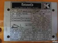 Lasapparaat  Kirsch SD280 Las aggregaat Diesel