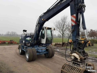 Bandenkraan / Graafmachine op wielen Liebherr A 314