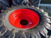 Wielen, Banden, Velgen & Afstandsringen  Set 620/70R42 + 540/65R30 Trelleborg Op Fendt velg Z.G.A.N.