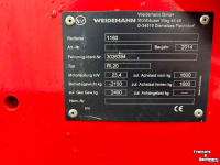 Shovel / Wiellader / Kniklader Weidemann 1160