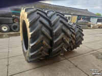 Wielen, Banden, Velgen & Afstandsringen Michelin 650/65R42 en 540/65R30. Axiobib 2 VF! Demo-set
