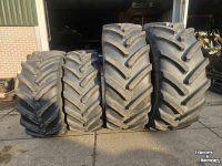 Wielen, Banden, Velgen & Afstandsringen Michelin 650/65R42 en 540/65R30. Axiobib 2 VF! Demo-set