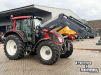 Tractor / Trekker Valtra N123 Hitech 5, Vloeistofkoppeling, Voorlader, Fronthef