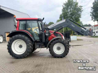 Tractor / Trekker Valtra N123 Hitech 5, Vloeistofkoppeling, Voorlader, Fronthef