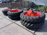 Wielen, Banden, Velgen & Afstandsringen Taurus 340/85R48 & 270/95R36