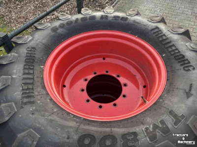 Wielen, Banden, Velgen & Afstandsringen Trelleborg 600/65R28 TM800 90% op 10 gaats velgen