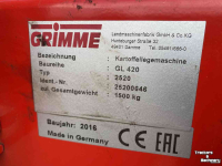 Pootmachine Grimme GL420