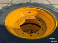 Wielen, Banden, Velgen & Afstandsringen Michelin 4x XMCL 480/80R26 JCB 12g.