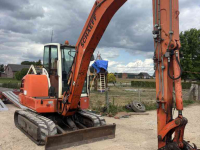 Rupskraan / Graafmachine op rupsen  Schaeff hr18