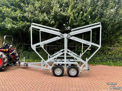 Overige bouwmachines, grondverzetmachines en toebehoren  ZTS Infra Haspelwagen 3500V buizenwagen