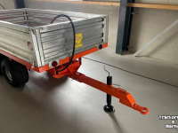 Kipper / Kiepwagen / Landbouwkipper  Kipper mini compact tractor 2,5 ton Max tandemstel