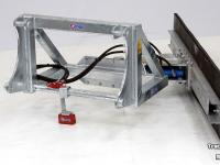 Rubberschuif Qmac Modulo rubberschuif straatschuif slijkschuif aanbouw Schaeff