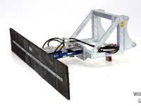 Rubberschuif Qmac Modulo rubberschuif straatschuif slijkschuif aanbouw Schaeff