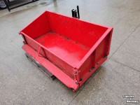 Trekkerbak / Transportbak  Transportbak gegalvaniseerd 1 & 1,25 mtr