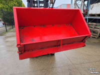 Trekkerbak / Transportbak  Transportbak gegalvaniseerd 1 & 1,25 mtr