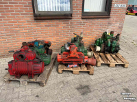 Overige mestmachines en toebehoren  Vacuümpompen gebruikt, diversen