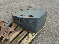 Frontgewichten New Holland G/70 Serie 8 x 110 KG Frontgewichten
