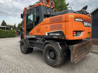 Bandenkraan / Graafmachine op wielen Doosan Develon DX140W-7