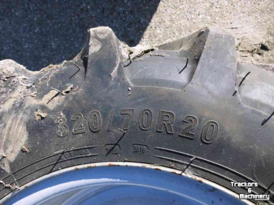 Wielen, Banden, Velgen & Afstandsringen Deutz-Fahr 320/70x20