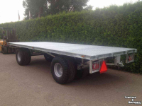 Vierwielige wagen / Landbouwwagen Heuvelmans balenwagens met multiwheel as