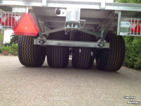 Vierwielige wagen / Landbouwwagen Heuvelmans balenwagens met multiwheel as