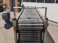 Sorteermachine Grisnich Rollenleestafel 3050x600 ROLLENLEESTAFEL ROLLER INSPECTION BELT ROLLENVERLESETISCH