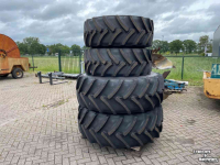 Wielen, Banden, Velgen & Afstandsringen  Set Mitas 540/65R34 + 440/65R24 wielen nieuw op velg