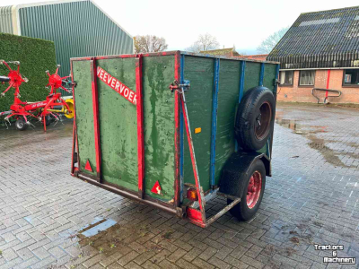 Veewagen / Veetrailer  Veewagen enkelas diversen