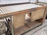 Transportband Schouten Leesband 2200X1000 ROLLENLEESTAFEL ROLLER INSPECTION BELT ROLLENVERLESETISCH