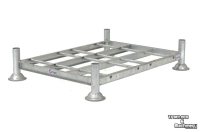 Overige machines en toebehoren voor werkplaats en erf Qmac STAPELFRAME STAPELRACK 150X120