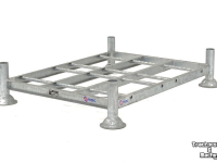 Overige machines en toebehoren voor werkplaats en erf Qmac STAPELFRAME STAPELRACK 150X120
