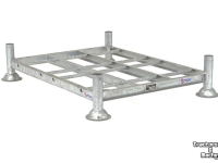 Overige machines en toebehoren voor werkplaats en erf Qmac STAPELFRAME STAPELRACK 150X120