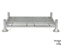 Overige machines en toebehoren voor werkplaats en erf Qmac STAPELFRAME STAPELRACK 150X120
