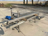 Transportband  aangedreven rollenband 300x50cm