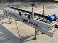 Transportband  aangedreven rollenband 300x50cm