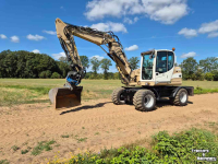 Bandenkraan / Graafmachine op wielen Terex TW 110  draaikantelkop