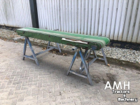 Transportband  Vlakke band 2520X440 TRANSPORTBAND VLAKKE BAND FLAT BELT CONVEYOR BELT FLACHBAND FÖRDERBAND