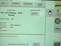 GPS besturings systemen en toebehoren John Deere SF6000 + RTK