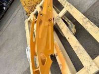 Bandenkraan / Graafmachine op wielen Case CX14D lepelsteel lang