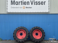 Wielen, Banden, Velgen & Afstandsringen Fendt TAURUS 420/70R28 op 8 gaats velgen