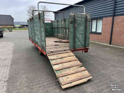 Veewagen / Veetrailer  Veewagen 5 meter
