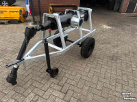 Mestpomp Meyer 3000 liter wormpomp op onderstel