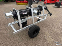 Mestpomp Meyer 3000 liter wormpomp op onderstel